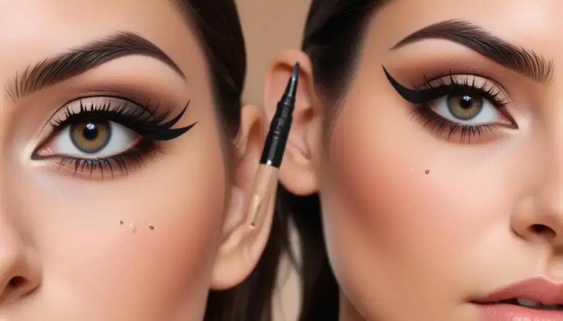 
Diferenças entre lápis e kajal